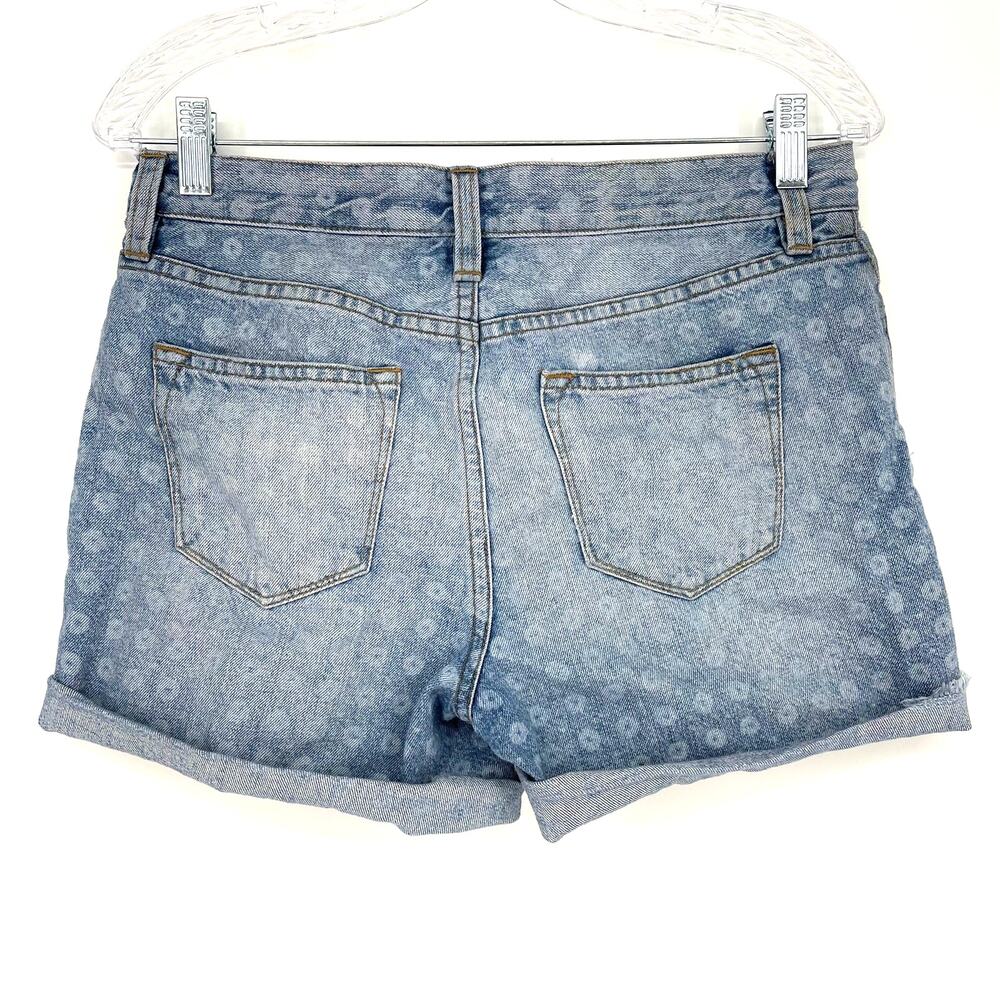 J.Crew Indigo Denim Jean Shorts Rolled Hem Size 26 - Picture 10 of 11